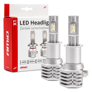 Bombilla Luz de Cruce LED Headlamp H3 X1 Series AMiO