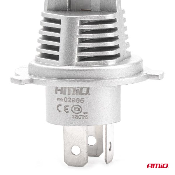 Bombilla Luz de Cruce LED Headlamp H4 X1 Series AMiO