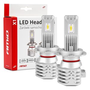 Bombilla Luz de Cruce Led Headlamp h7 mini 40w X1 SERIES