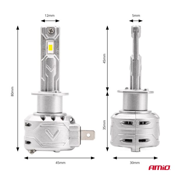 Bombilla Luz de Cruce LED Headlamp H3 X2 Series AMiO