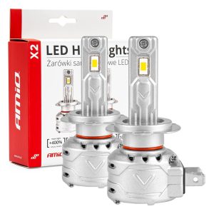 Bombilla Luz de Cruce LED Headlamp H7 X2 Series AMiO