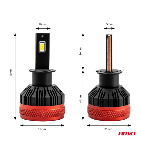 Bombilla Luz de Cruce LED Headlamp H3 X3 Series AMiO