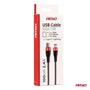 Cable USB-C+USB-C 100cm FullLINK UC-17