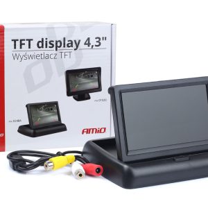 Patalla (Monitor) plegable para sensores de aparcamiento TFT02