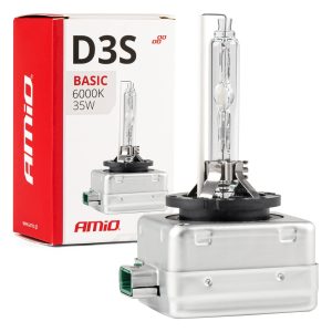Bombilla xenón tipo D3S 35W 6000K AMiO BASIC