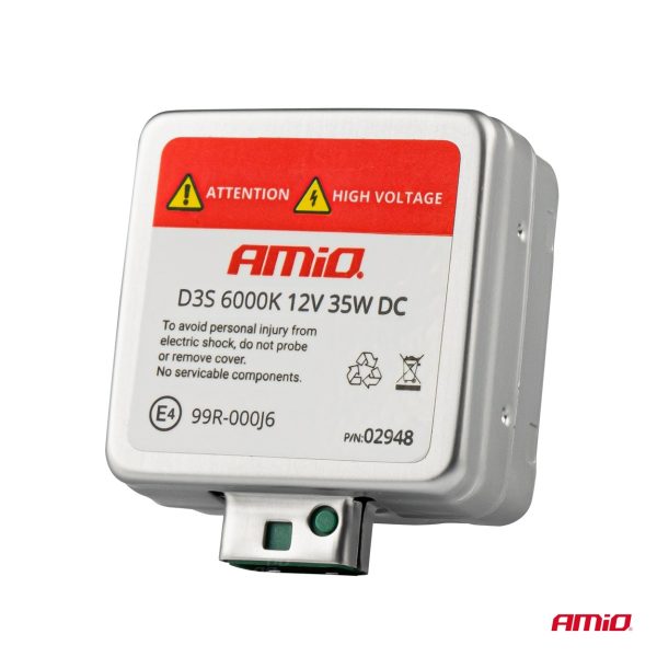 Bombilla xenón tipo D3S 35W 6000K AMiO BASIC
