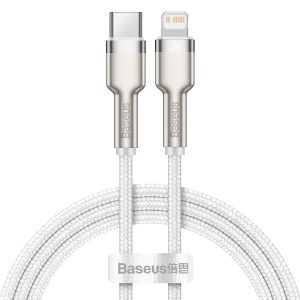 Baseus USB-C to Lightning cable Cafule, PD, 20W, 1m Blanco