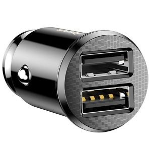 Cargador de coche BASEUS GRAIN 2x USB 5V 3.1A